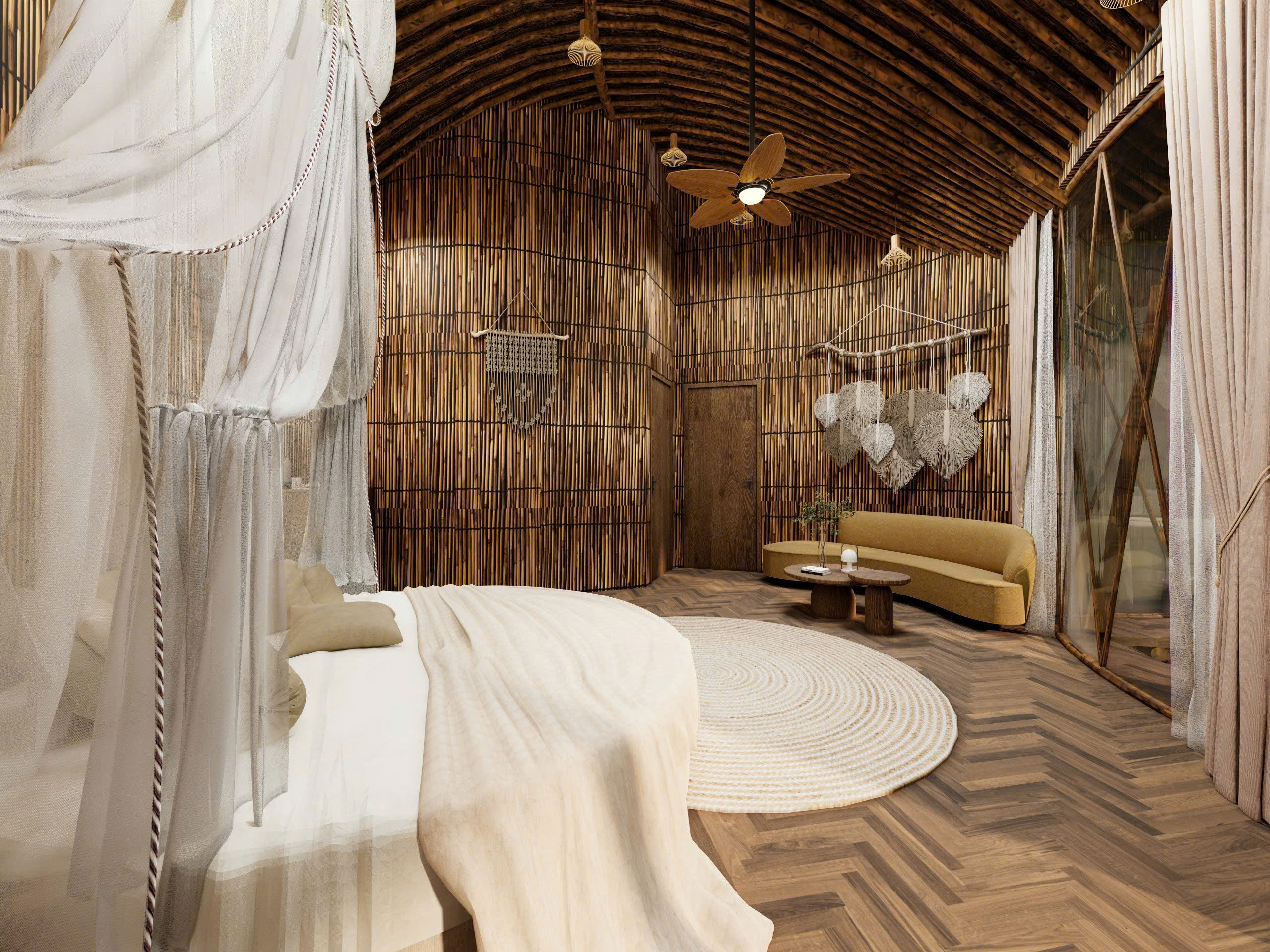 Nhà Tre Bali Tầng Dưới